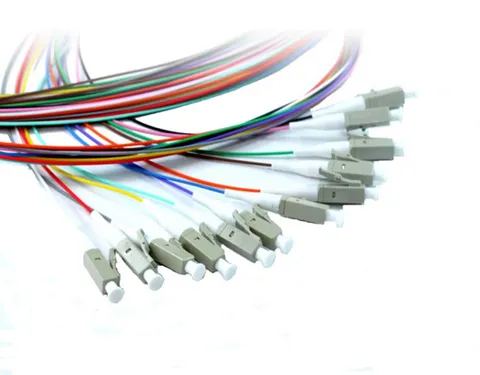 [FB-PTMM3LC12-02] OM3 LC Multimode Pigtail 12pcs | 2m